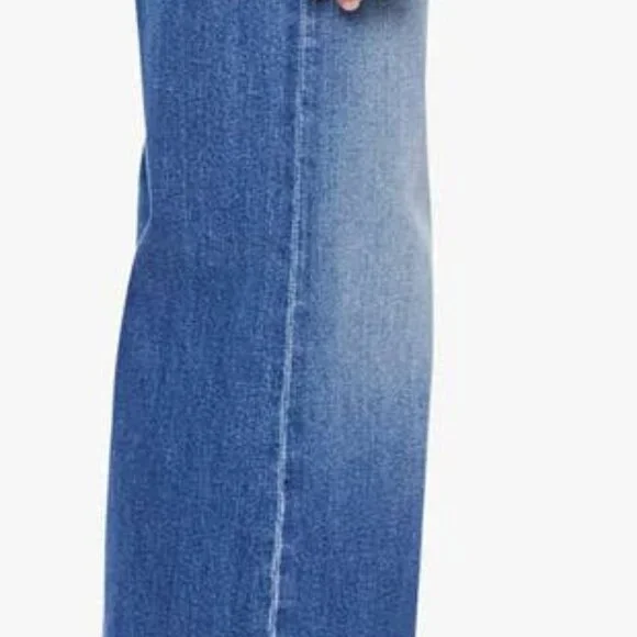 NWOT! 👖 MOTHER The Hustler Roller Sneak Jeans – Easy Does It – Size 28 - Picture 3 of 7